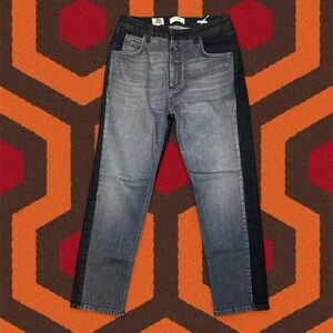 NWT CLOSED Denim Heartbreaker Black & Grey Denim
